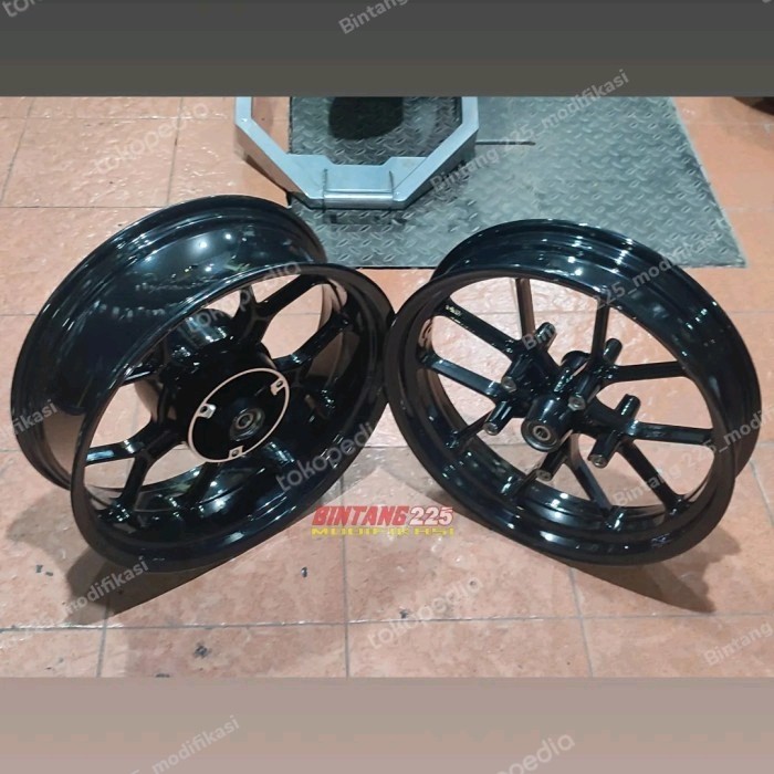 Velg Vrossi Cobra R25 / Mt25 Double Disk Depan Lebar