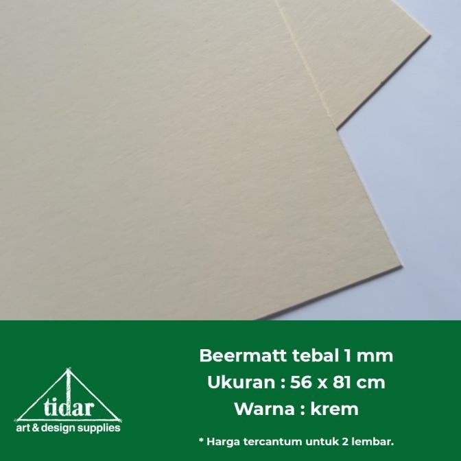 

Sale Beermatt Tebal 1 Mm- Birmat- Birmet Board- Karton- Dinding Maket Besar
