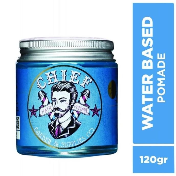 

BLUE- CHIEF POMADE BLUE WATER 120GR GRATIS SISIR