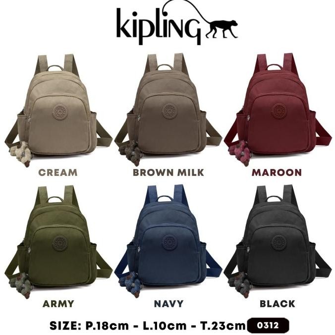 Tas Ransel Wanita Mini Kipling Bisa Untuk Anak GBM