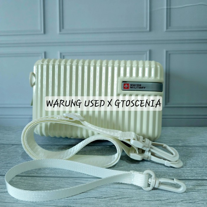 SWISS MILITARY HARDCASE MINI POUCH - TAS TRAVELING