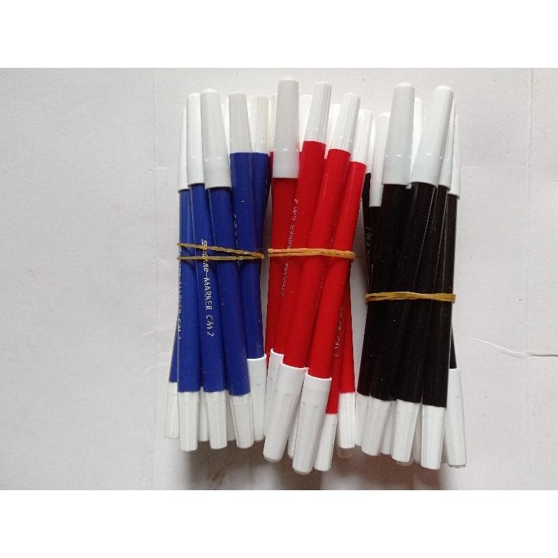 

Viral (12Pcs) Spidol Safari Cm2 Warna Hitam Merah Biru Murah Grosir Lusin/ Spidol Kecil Alat Tulis Sekolah Kantor