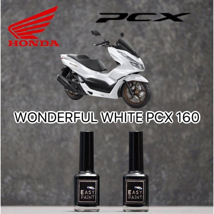 CAT OLES MOTOR WHITE PEARL HONDA PCX 160 PUTIH MUTIARA 15ML