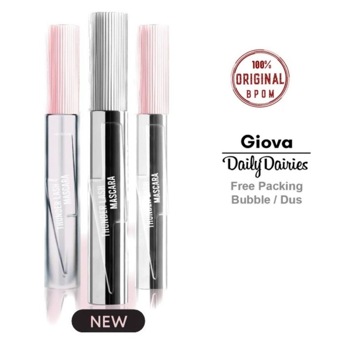 Rose all day thunder lash mascara black maskara hitam