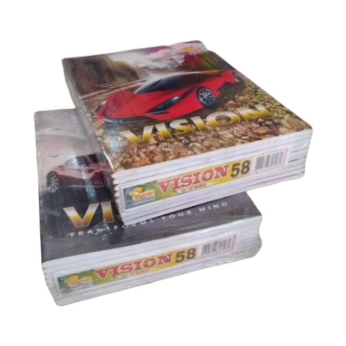 

Discount Buku Tulis Isi 58 Vision [1 Pak=10 Buku]
