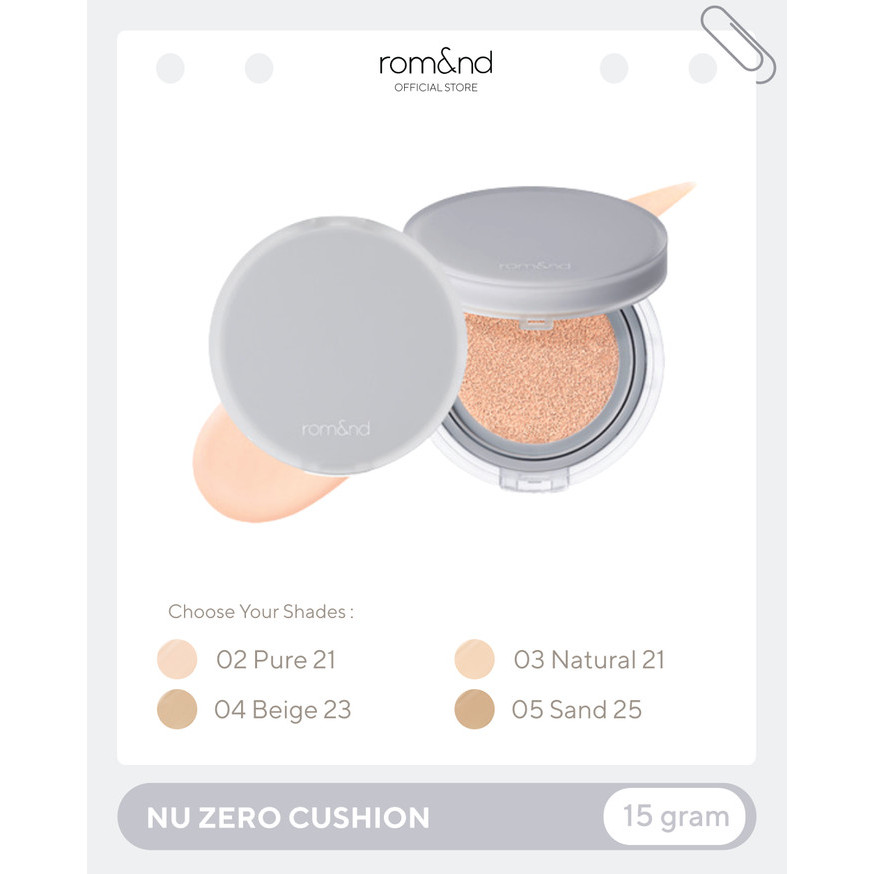 ROMAND - NU ZERO CUSHION