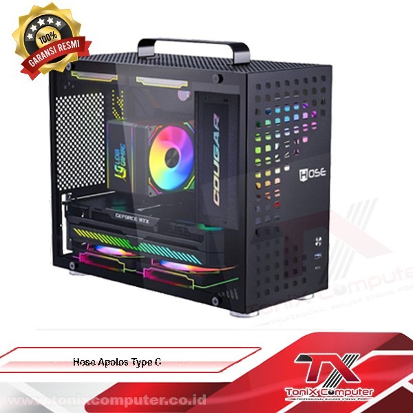 HOSE Gaming APOLOS Casing PC Mini Mini PC Gaming Case