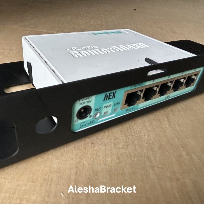 BRACKET RACKMOUNT RB750 GR3 RB450 GX4 RB760 KETEBALAN PLAT 1,2mm