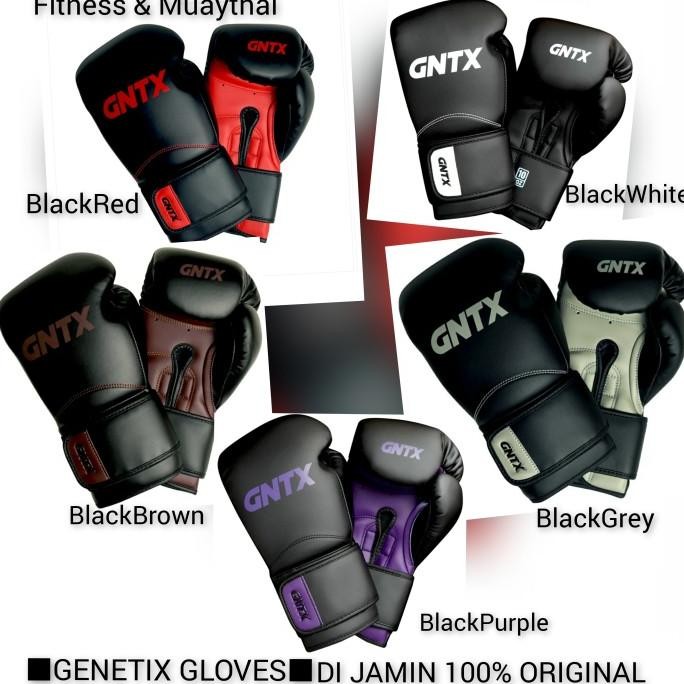 GENETIX Boxing Gloves,Sarung Tinju,Gloves Muaythai Boxing,Gloves Tinju