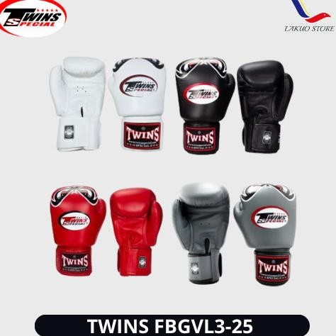 SARUNG TINJU TWINS FBGVL3-25 / BOXING GLOVES TWINS ORIGINAL