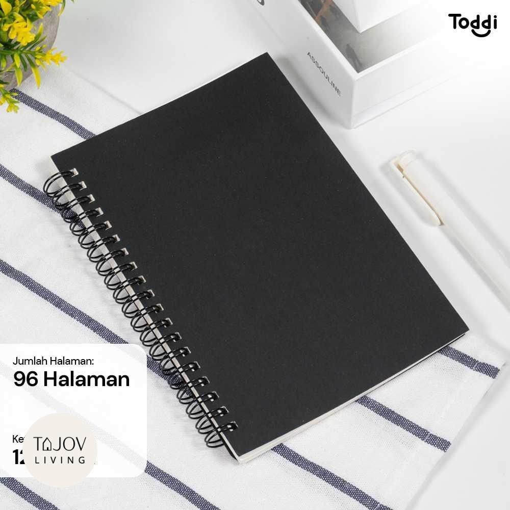 

Buku Jurnal Softcover Notebook Diary 120GSM 96 Halaman Blank - BQ-N14