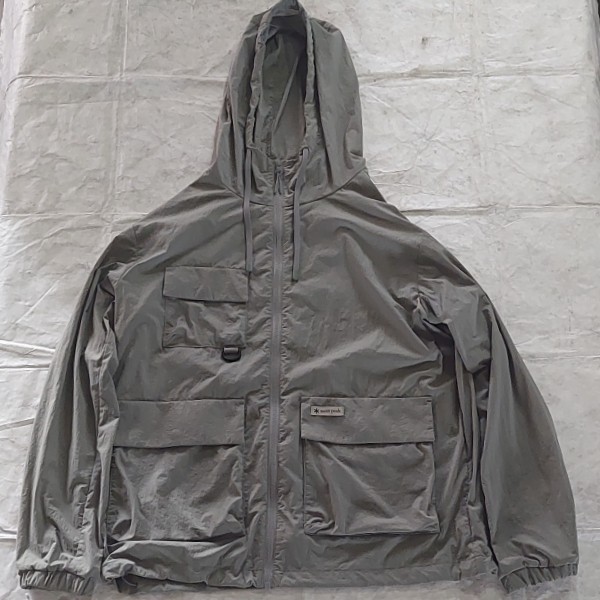 JAKET SNOW PEAK ROUTE 3 POCKET WINDBREAKER JACKET ORIGINAL JAPAN BRAND OUTDOOR CAMPING HIKING