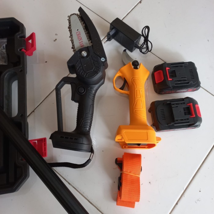 GUNTING DAHAN ELEKTRIK CORDLESS 3 METER