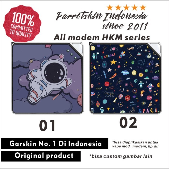 GARSKIN SKIN MODEM WIFI MIFI HKM C10 M22 M23 001 DLL STICKER ASTRO