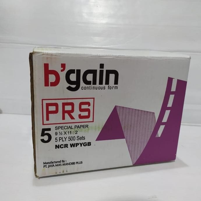

TERBARU - GOSEND!!! BGAIN KERTAS CONTINUOUS FORM 5 PLY NCR 9.5x11 PRS / BAGI 2