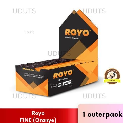 

Kertas royo fine 70mm Kuning 1 outerpack