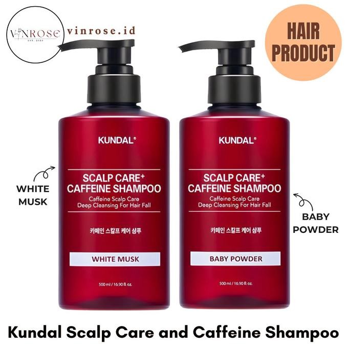 TERMURAH - Kundal Scalp Care and Caffein Shampoo 500ml