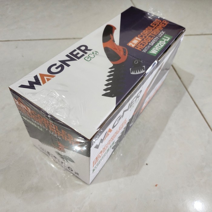WAGNER WH120-LI MESIN POTONG RUMPUT BATERAI 2 IN 1 HEDGE TRIMMER