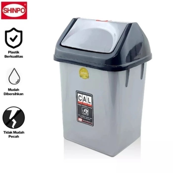 SHINPO TEMPAT SAMPAH KECIL WADAH SAMPAH UKURAN 5 LITER DAN 10 LITER