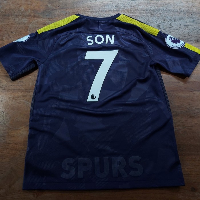 JERSEY TOTTENHAM SPURS THIRD 2017/18 #7 SON ORIGINAL