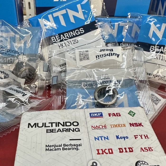 NEEDLE BEARING HK 1312 HK1312 D (LUBANG OLI) 131912 NTN JAPAN ORIGI