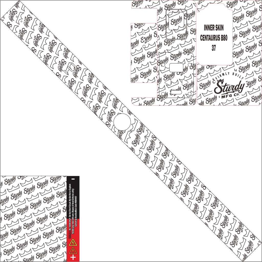 

*Premium Quality* B80 37 Garskin Custom Stiker Maxdecal Bkn Case COD