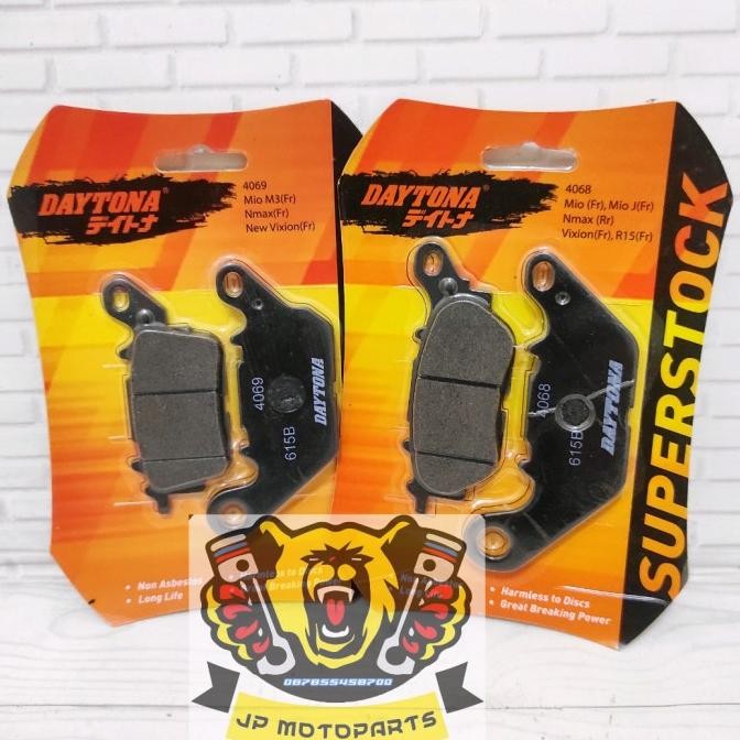 Nmax - Kampas Rem Cakram Depan Belakang Nmax Daytona Original