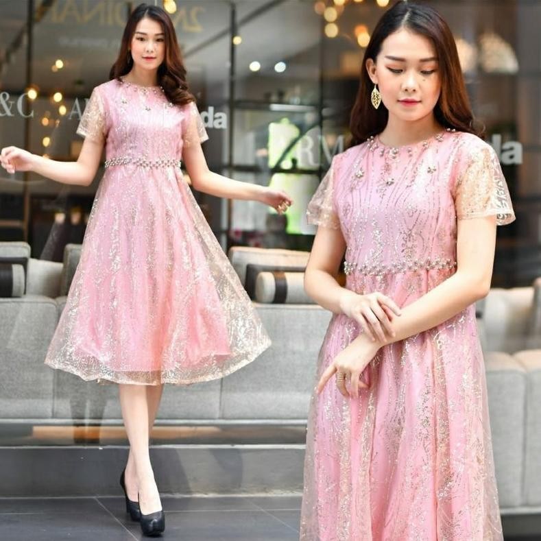jku (BISA ) PROMO DRESS NATAL TERLARIS / DRESS PESTA / DRESS WANITA KEKINIAN 2021 / DRESS KOREA / DR