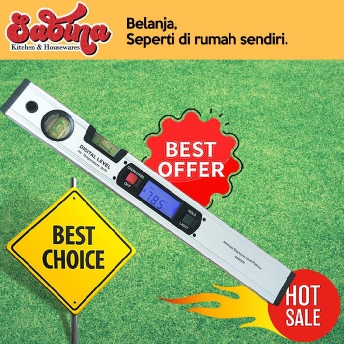 Alat Ukur Pengukur Sudut Kemiringan Protractor Inclinometer Digital