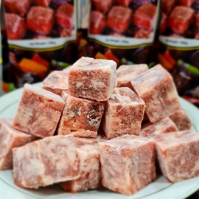 

Saikoro Cubic Beef Steak Wagyu Premium Quality 500Gr Makasihlohya