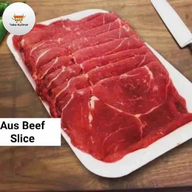 

Aust Beef Slice / Daging Slice Tipis @1Kg Emangnyake