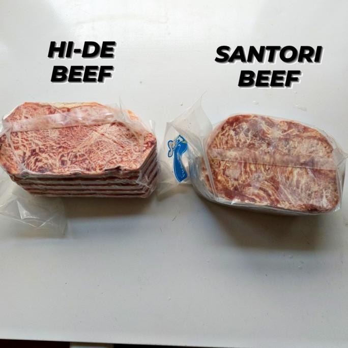 

Wagyu Steak Beef Sirloin - 1Kg Santori Emangnyake