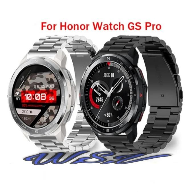 tali - stainless steel strap honor watch gs pro tali jam smartwatch rantai