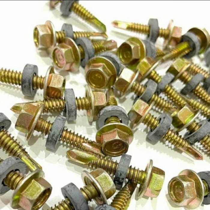 TERMURAH - BAUT ROOFING 1" INCH INCHI 2.5CM 3CM MERK ZOLO KUALITAS BAGUS 1 DUS