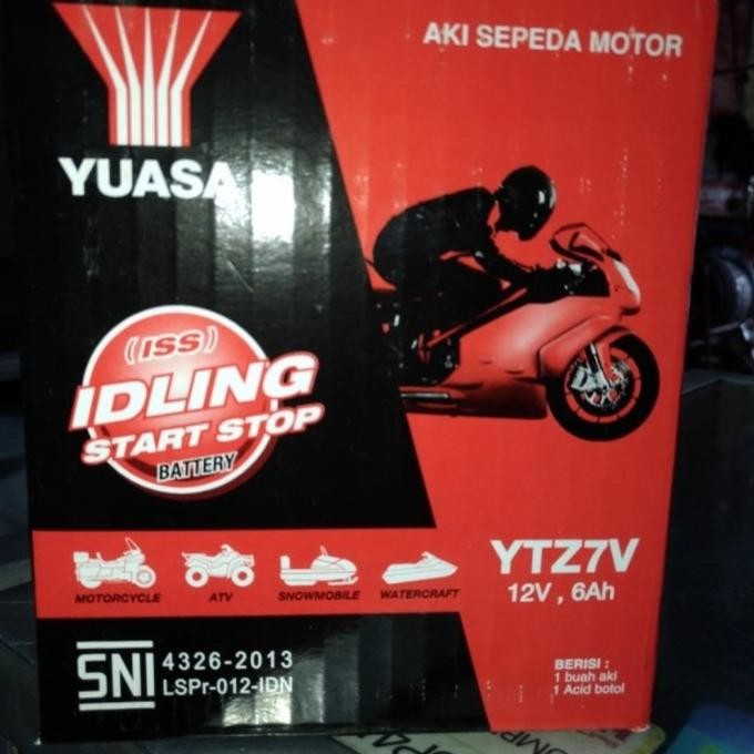 aki yuasa ytz7v nmax