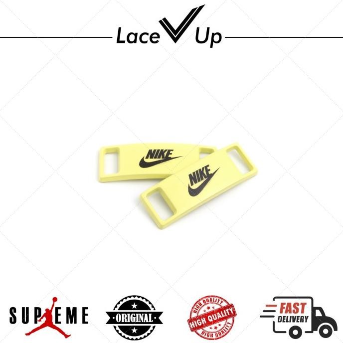 tali - buckle af1 swoosh plat / shoe charm / gesper tali sepatu