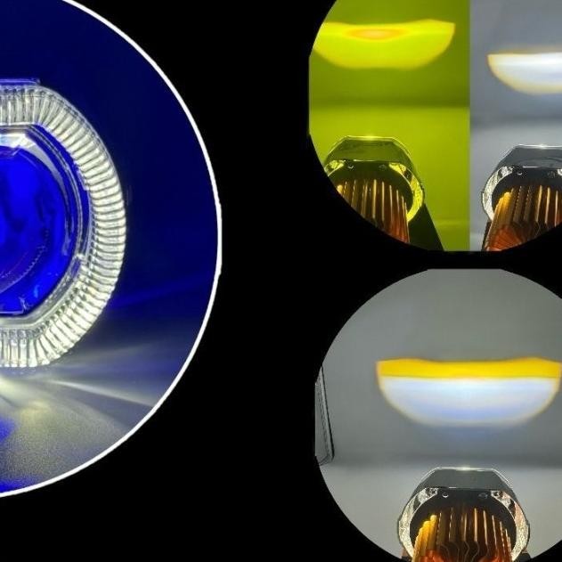 lampu MX new 135 reflektor plus lampu MX new biled