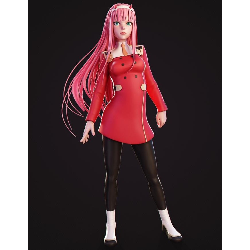 Tersedia Zero Two Resin Figure Miniature