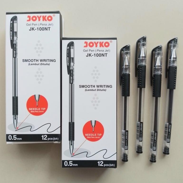 

Terlaris Pulpen Gel Pen Joyko Jk-100Nt ( 12 Pcs ) [ Original ]