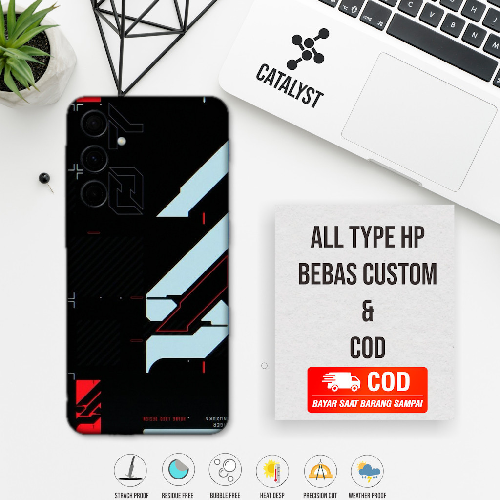 

BestSelling - Samsung A35 Letter Motif 42p Garskin Wrap Stiker Premium (FreeCustomOrder)