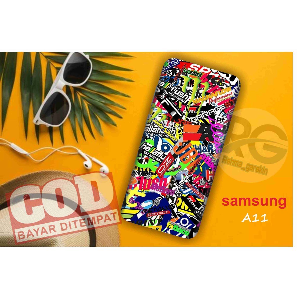 

BestSelling - Samsung A11 Motif Top A Garskin Wrap Stiker Premium (FreeCustomOrder)