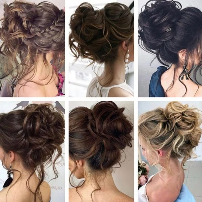 WIG SANGGUL HAIR SINTETIS KARET RAMBUT PALSU PENAMBAH VOLUME RAMBUT