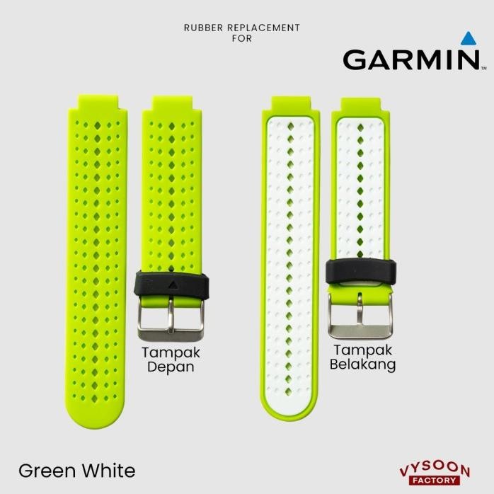 STRAP RUBBER TALI PENGGANTI GARMIN FORERUNNER 235 / FR235 SILIKON