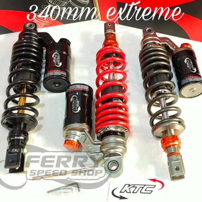 BEBAS ONGKIR - Shockbreaker KTC extreme Vario 160 / Shock KTC extreme 340mm Vario 160