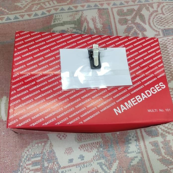 

NAMEBADGES JEPIT ISI 50PCS