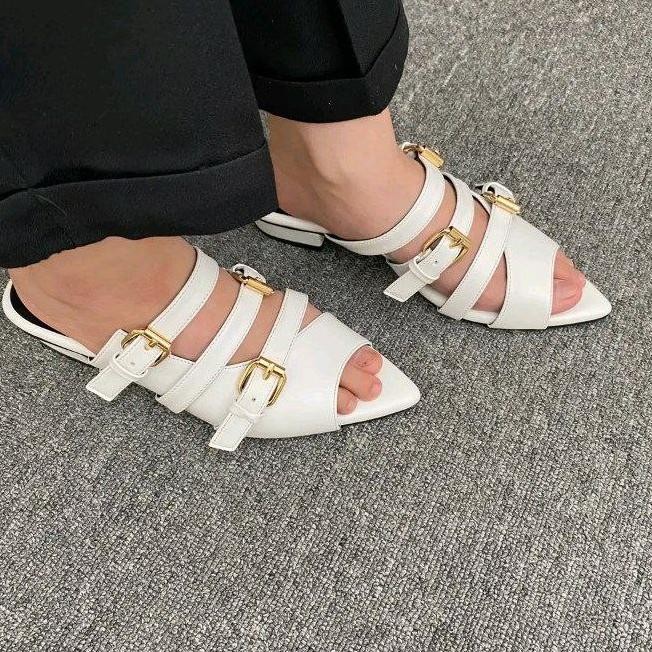 Lamelika Eclaire Sandal Flat Shoes Teplek Wanita Tali