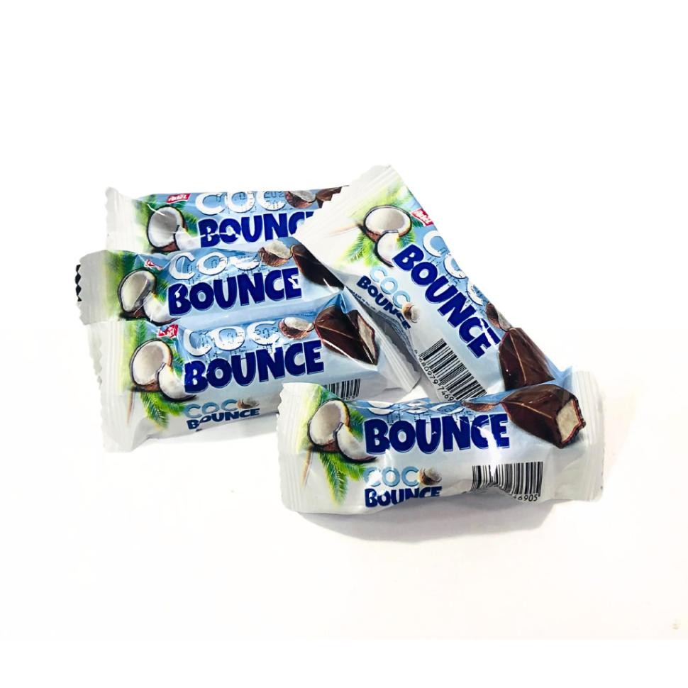 

Coklat Coco Bounce 1Kg | Coklat Kelapa | Coklat Kelapa Bounce Khas Arab 1Kg Isi= 85-88Pcs