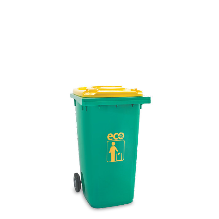 Tempat Sampah Roda 240 Liter Dustbin Besar Kuat Tebal Tempat Sampah Luar / outdoor