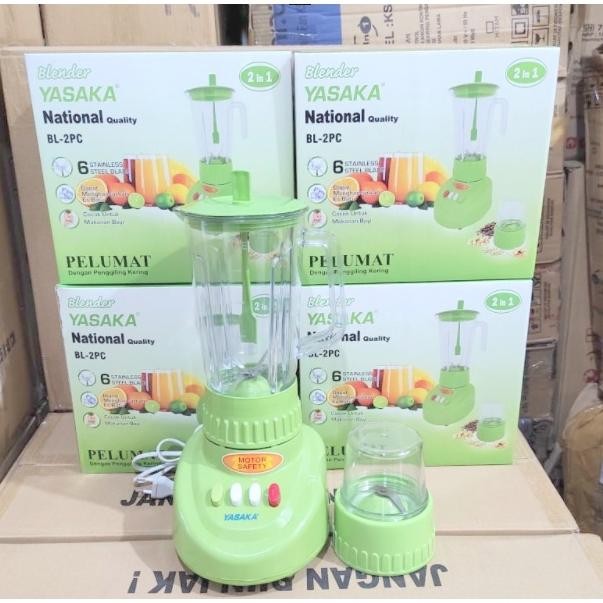 Blender Plastik National Yasaka , Blender Tabung Plastik Foodgrade Kualitas