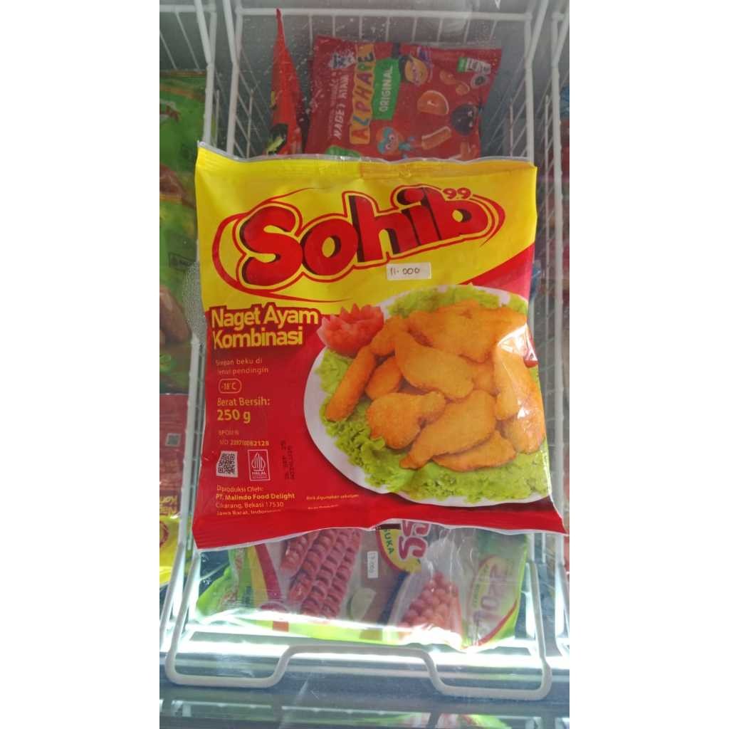 

Nugget Ayam Sohib 250 gr (Frozen food)